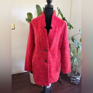 Old Navy Red Wool Jacket